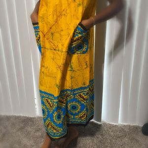 Midi African dresd